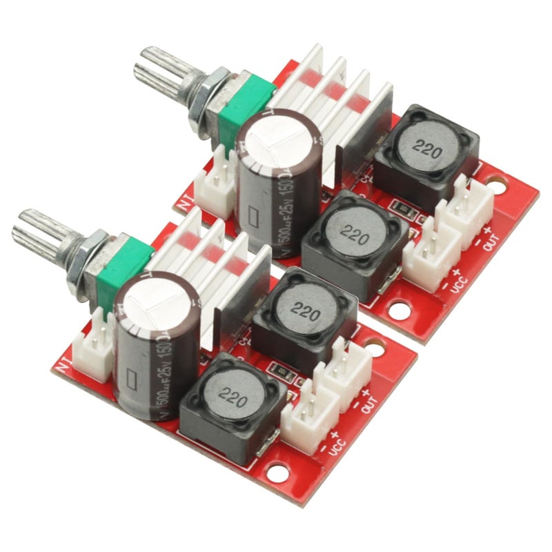GODIYMODULES 2PCS DC 5-24V TPA3116D2 for Digital Power Amplifier Board with Volume Adjustment BTL Mono 100W Single Power Supply - Image 1